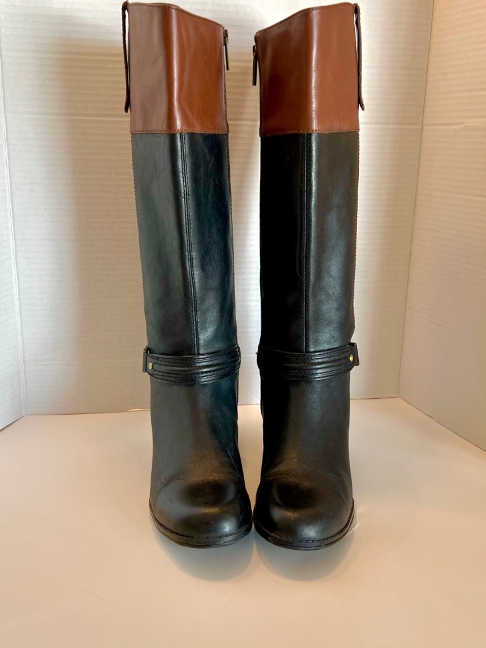 BANDOLINO Leather Coloradee Riding Boot 7.5 - Picture 9 of 15